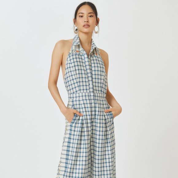 Anthro Picnic Jumpsuit - Picture 2 of 7